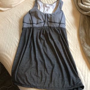 Lulu tank top built in sports bra